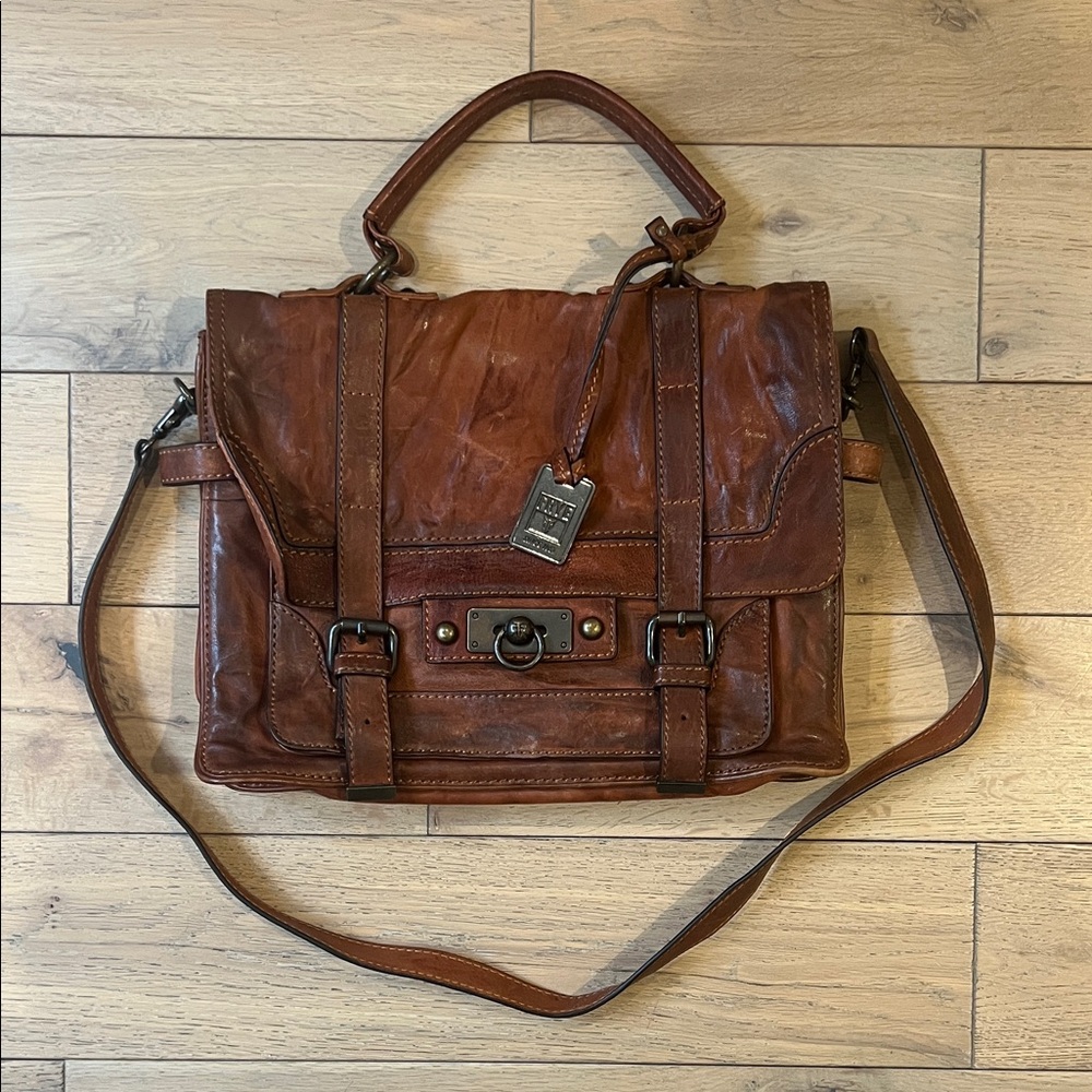 Frye Cameron Leather Satchel